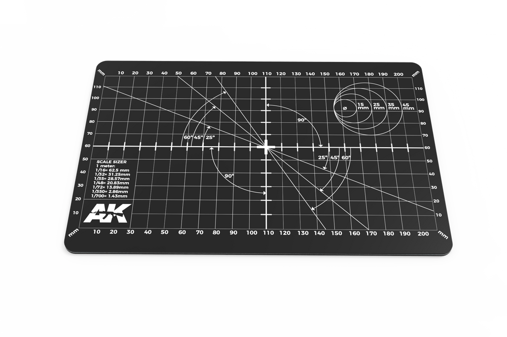 AK Interactive Double Side Cutting Mat (A5)