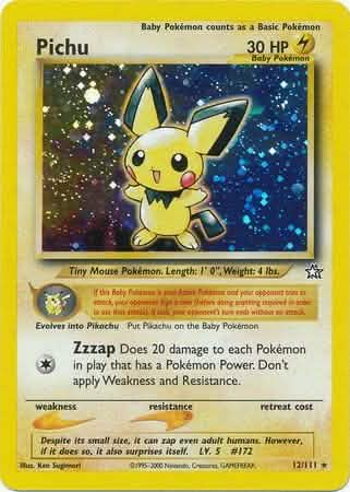 Pichu (12/111) [Neo Genesis Unlimited]