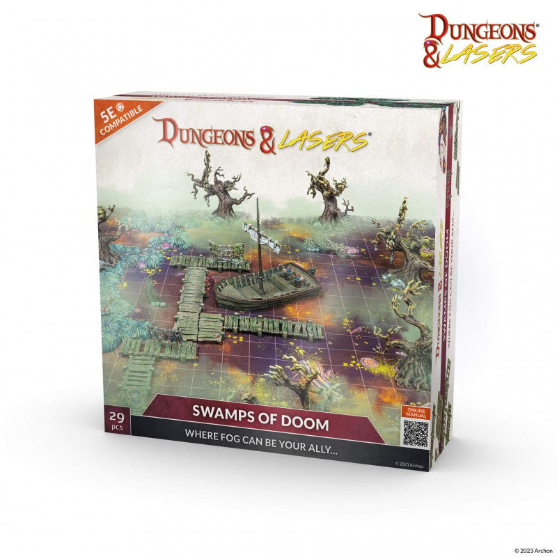 Archon Studio Dungeons and Lasers: Swamps of Doom (D&L Starter Sets)