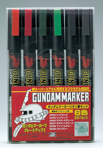 Gundam Marker Set - ZEON Marker