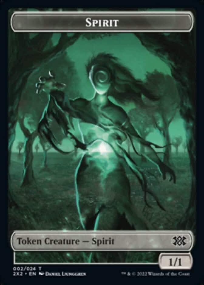 Spirit Token (002) [Double Masters 2022 Tokens]