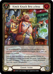 Knick Knack Bric-a-brac [EVR159] (Everfest)  1st Edition Extended Art Rainbow Foil