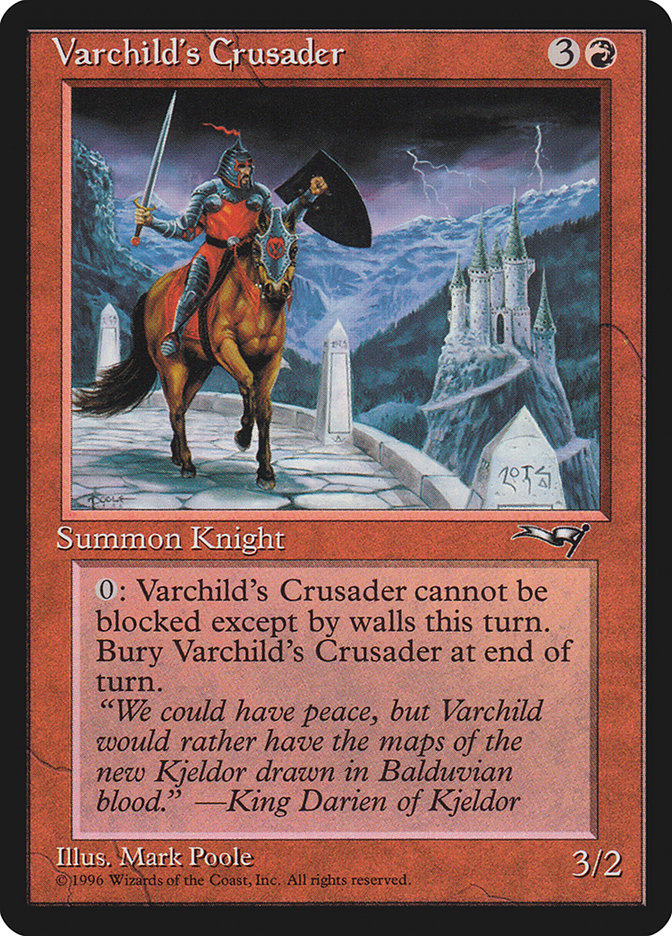 Varchild's Crusader (Brown Horse) [Alliances]