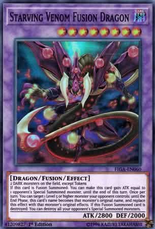 Starving Venom Fusion Dragon [FIGA-EN060] Super Rare