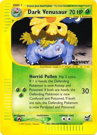 Dark Venusaur (7) (Winner) [Best of Promos]