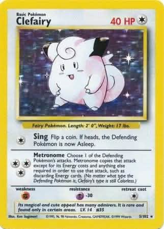 Clefairy (5/102) [Base Set Unlimited]