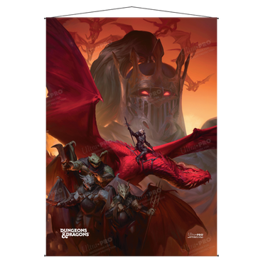 UP WALL SCROLL DND SHADOW DRAGON QUEEN COVER SERIES