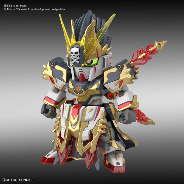 SD SANGOKU SOKETSUDEN [30] GAN NING CROSSBONE GUNDAM