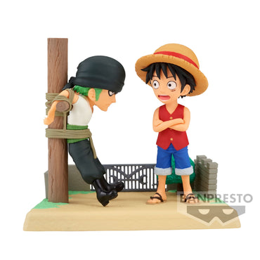 Bandai Spirits X Banpresto World Collectable Figure Log Stories - Monkey.D.Luffy & Roronoa Zoro One Piece