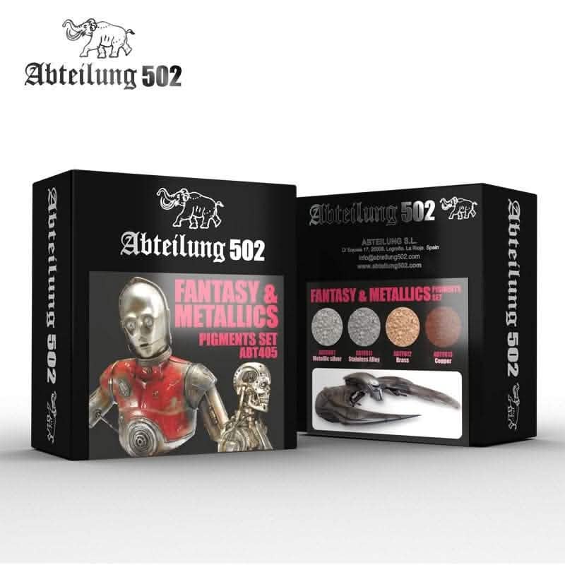 Abteilung502 Fantasy & Metallics - Pigment Set