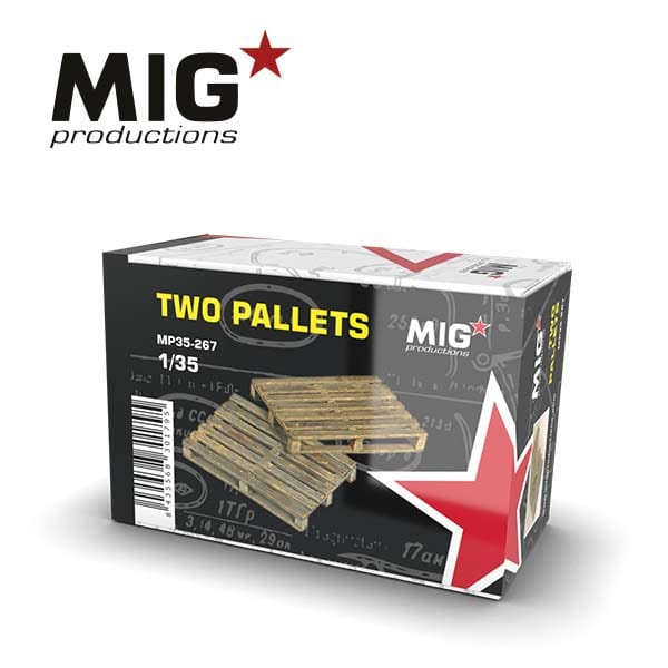 MIG 1/35 Two Pallets
