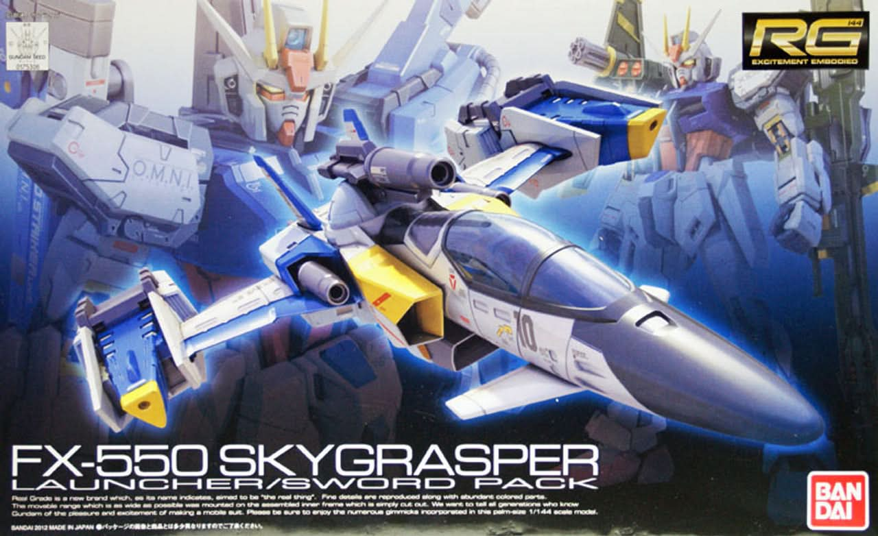 RG #06 1/144 Skygrasper with Launcher/Sword Pack 