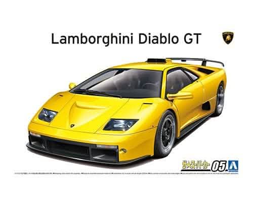 Aoshima 1/24 Lamborghini Diablo GT '99