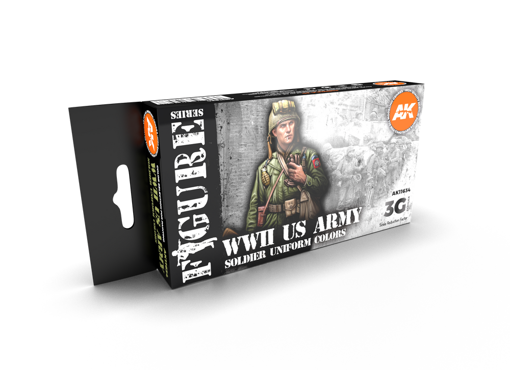 AK Interactive 3G WW2 US Uniforms