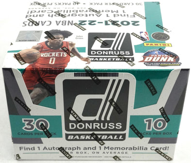 PANINI DONRUSS BASKETBALL HOBBY BOX 2022