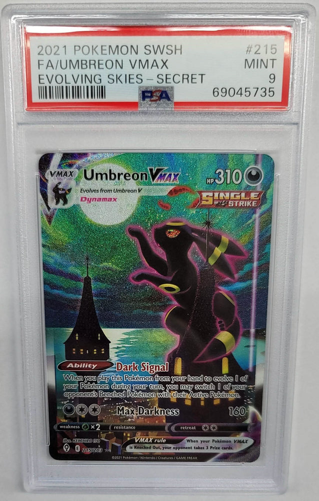 PSA 9 - Umbreon VMAX 215/203) [Sword & Shield: Evolving Skies]