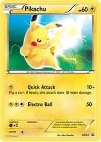 Pikachu (Non-Holo) (BW54) [Black and White Promos]