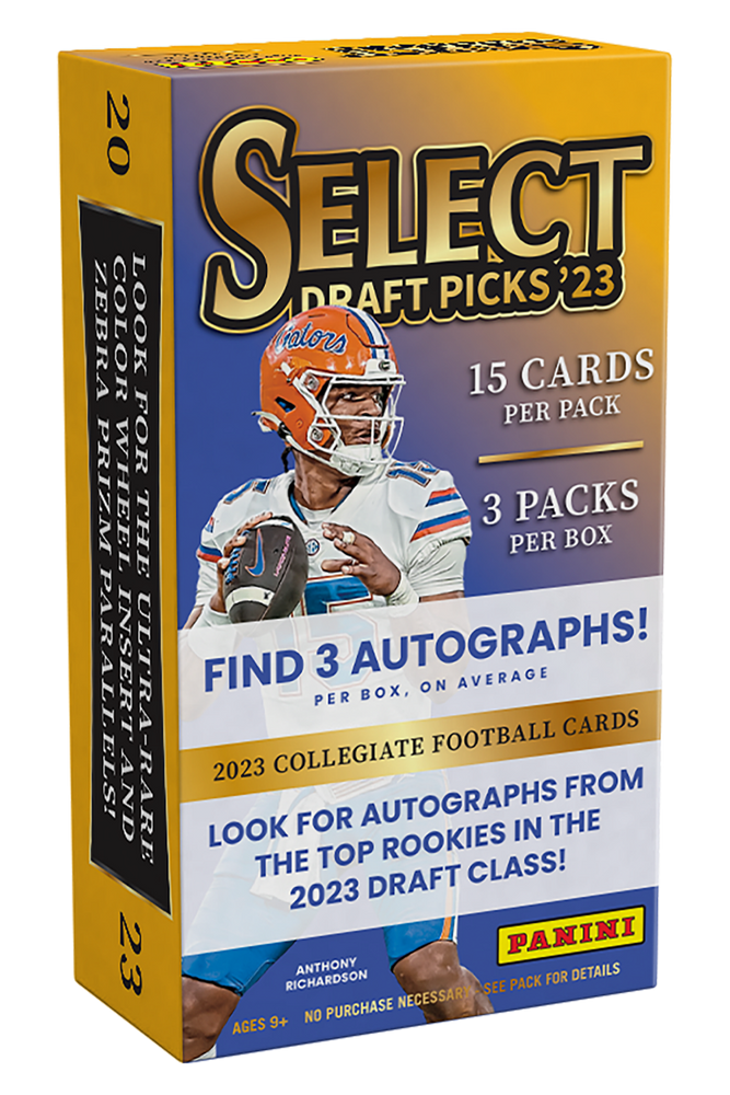 PANINI SELECT FOOTBALL DRAFT PICKS 2023