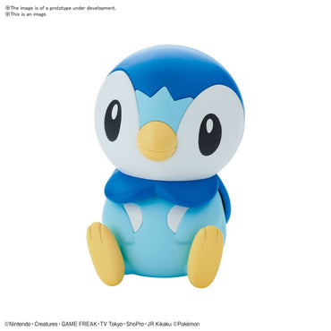 Bandai 06 Piplup 'Pokemon', Bandai Spirits Hobby Pokemon Model Kit Quick!!