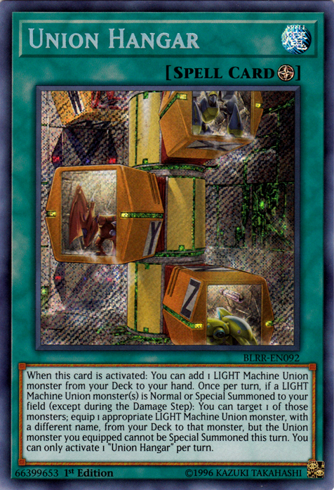 Union Hangar [BLRR-EN092] Secret Rare