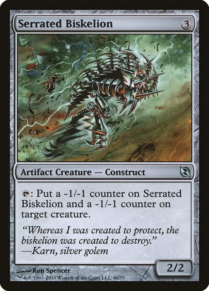 Serrated Biskelion [Duel Decks: Elspeth vs. Tezzeret]