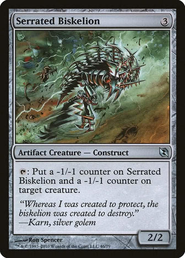Serrated Biskelion [Duel Decks: Elspeth vs. Tezzeret]