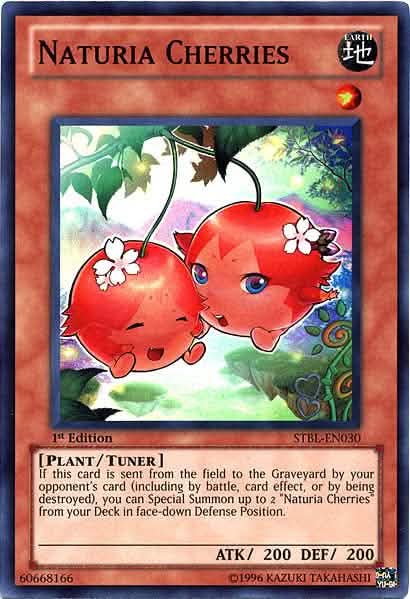Naturia Cherries [STBL-EN030] Super Rare