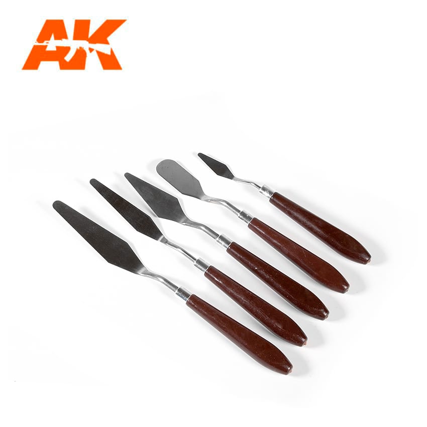 AK Interactive Modeling Spatulas Set