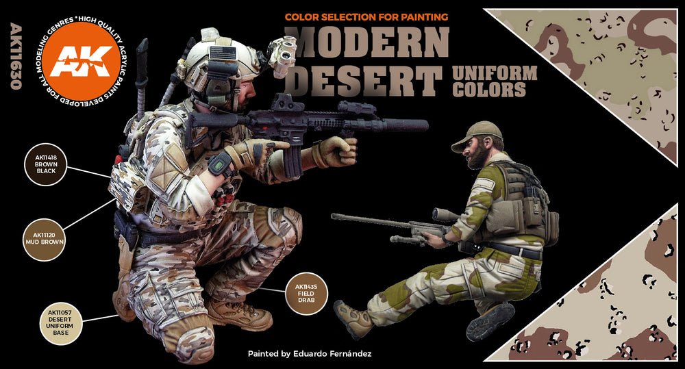 AK Interactive 3G Modern Desert Uniform Colors