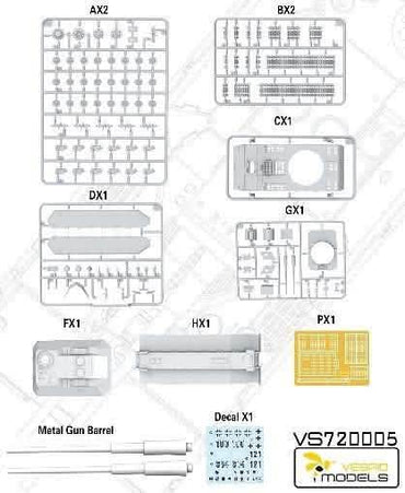 Vespid Models 1/72 Flakpanzer VIII Maus