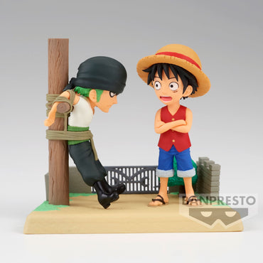 Bandai Spirits X Banpresto World Collectable Figure Log Stories - Monkey.D.Luffy & Roronoa Zoro One Piece