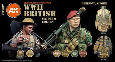 AK Interactive 3G WWII British Uniform Colors