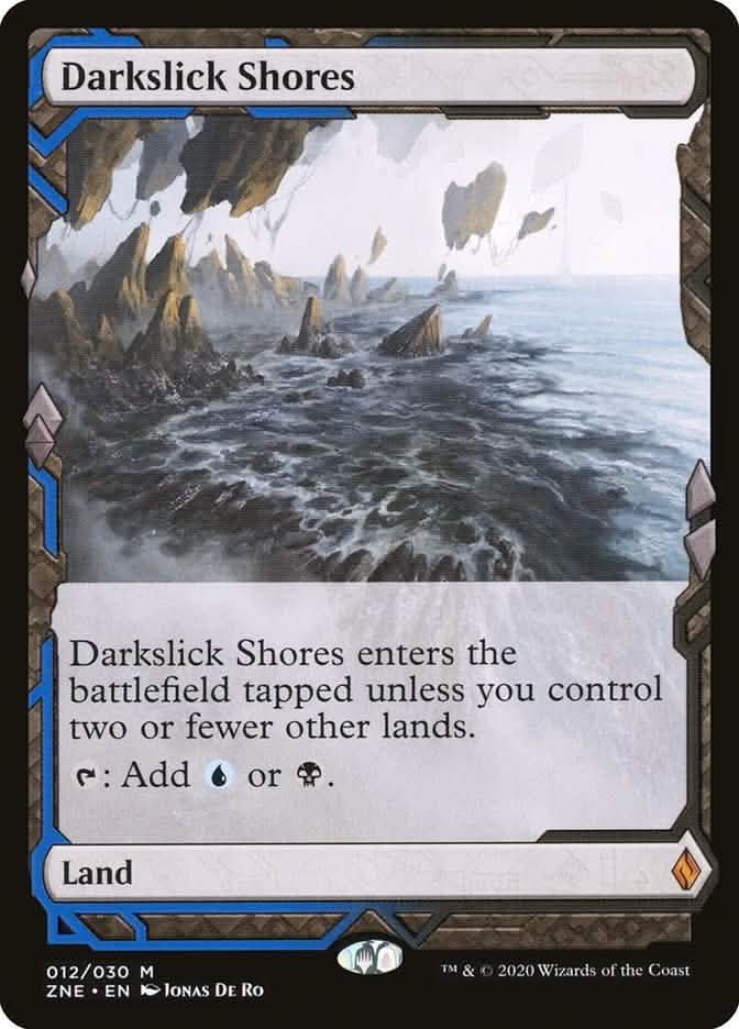 Darkslick Shores (Expeditions) [Zendikar Rising Expeditions]