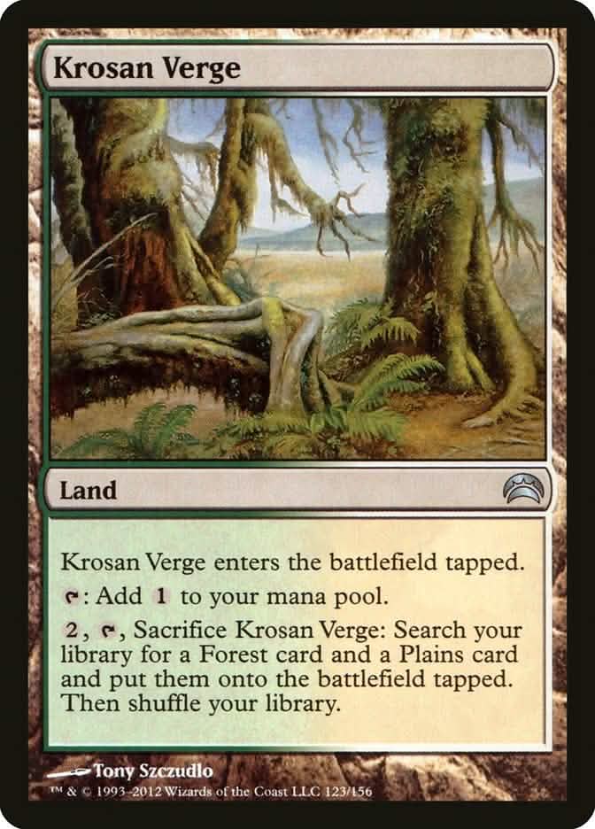 Krosan Verge [Planechase 2012]