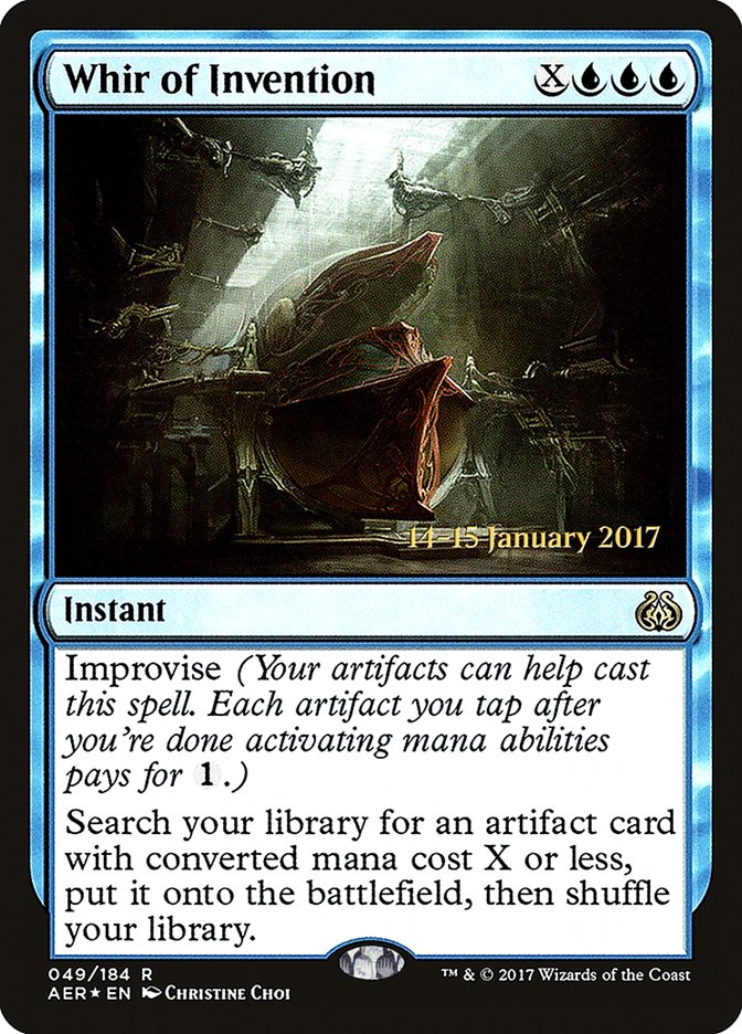 Whir of Invention [Aether Revolt Prerelease Promos]