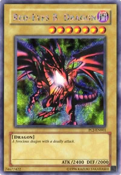 Red-Eyes B. Dragon [PCJ-EN001] Prismatic Secret Rare