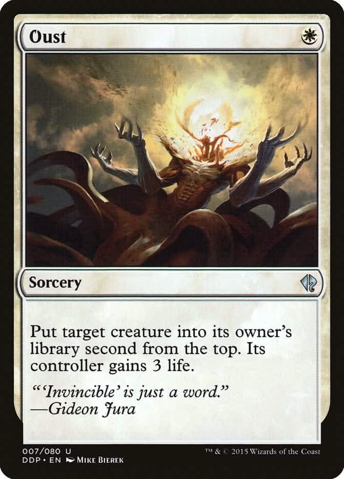 Oust [Duel Decks: Zendikar vs. Eldrazi]