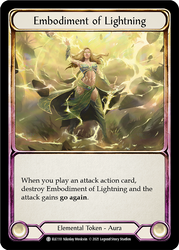 Embodiment of Lightning // Titan's Fist [ELE202] (Tales of Aria)  1st Edition Normal