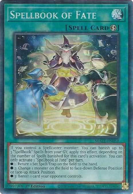 Spellbook of Fate [MAZE-EN059] Collector's Rare