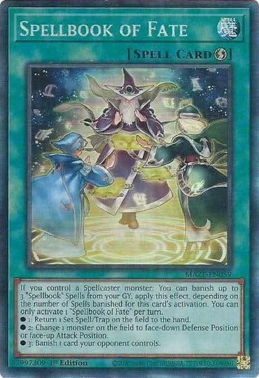Spellbook of Fate [MAZE-EN059] Collector's Rare