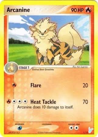 Arcanine (1/12) [EX: Trainer Kit 2 - Minun]