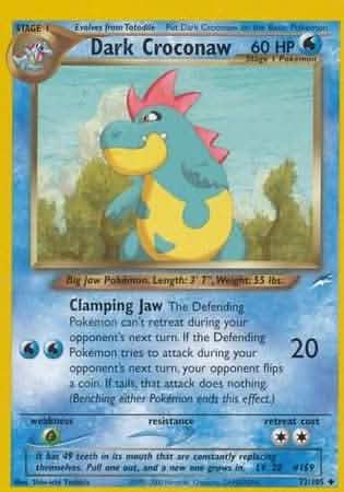 Dark Croconaw (32/105) [Neo Destiny Unlimited]
