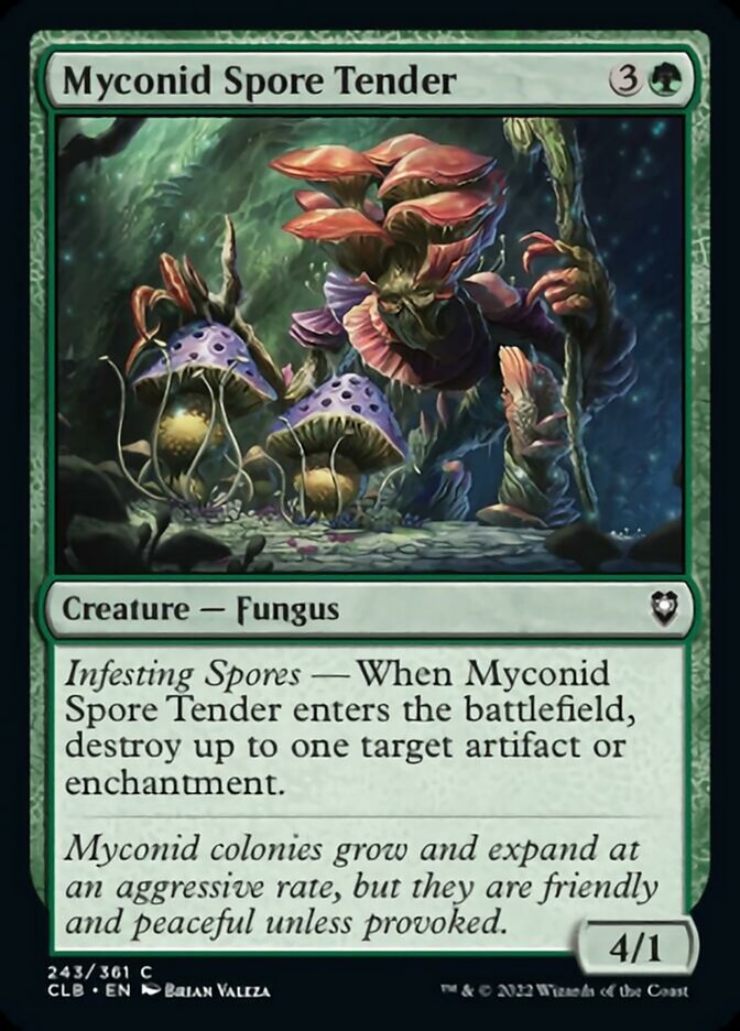 Myconid Spore Tender [Commander Legends: Battle for Baldur's Gate]
