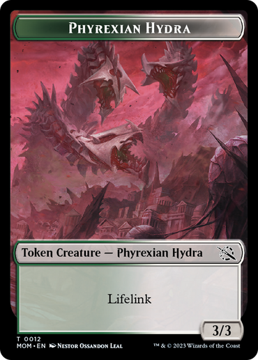 Phyrexian Hydra Token (12) [March of the Machine Tokens]