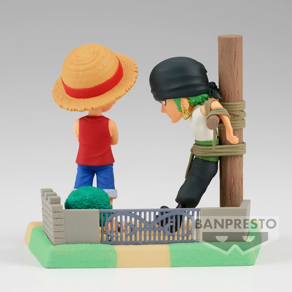 Bandai Spirits X Banpresto World Collectable Figure Log Stories - Monkey.D.Luffy & Roronoa Zoro One Piece