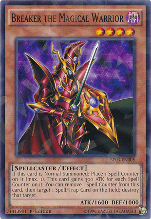 Breaker the Magical Warrior [BP03-EN005] Shatterfoil Rare