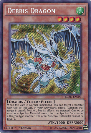 Debris Dragon [LC5D-EN009] Secret Rare