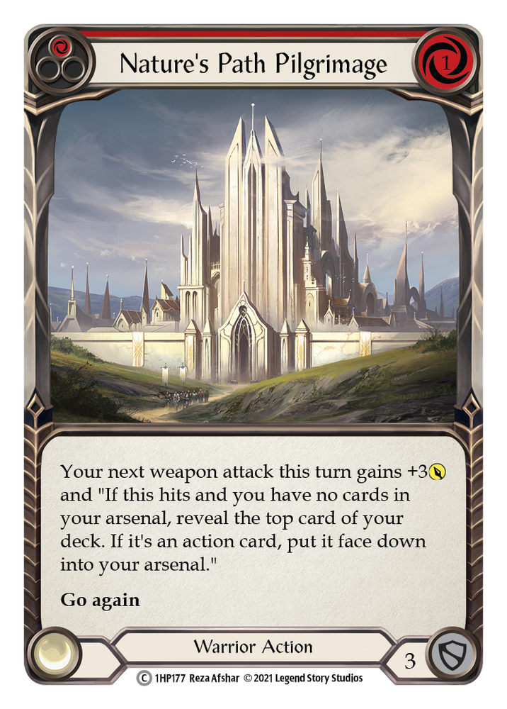 Nature's Path Pilgrimage (Red) [1HP177] (History Pack 1)