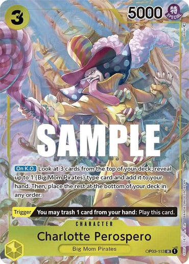 Charlotte Perospero (Alternate Art) [Pillars of Strength]