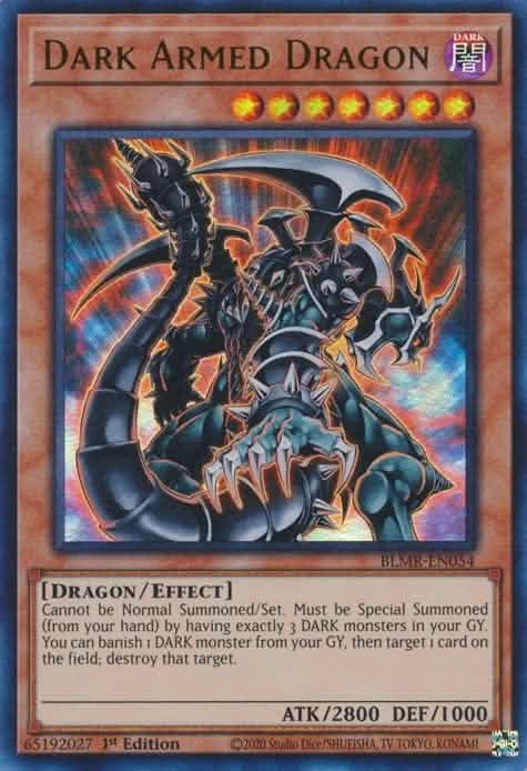 Dark Armed Dragon [BLMR-EN054] Ultra Rare